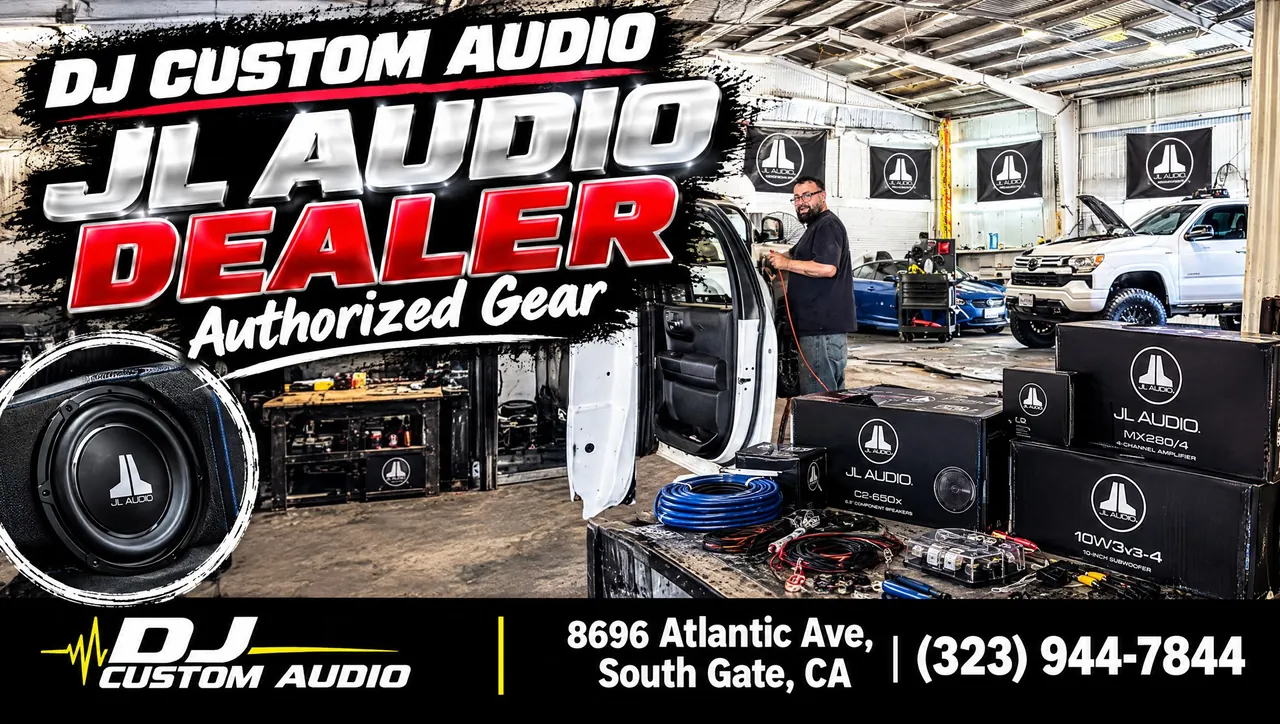 JL Audio dealer promo: JL Audio W3 sub and amps