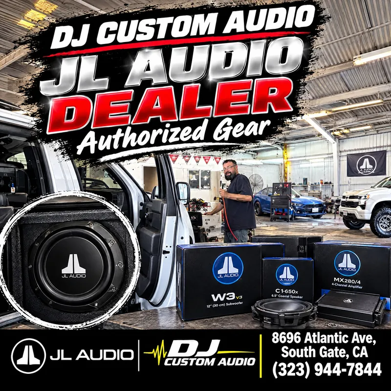 JL Audio dealer promo: JL Audio W3 sub and amps