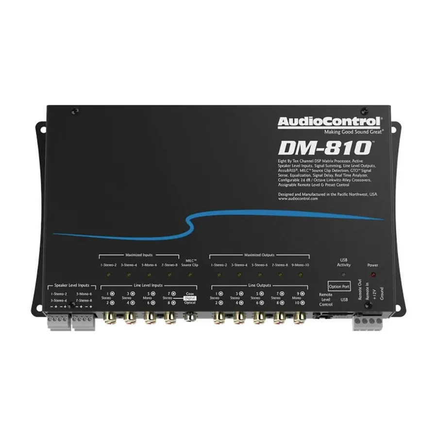 AudioControl DM-810