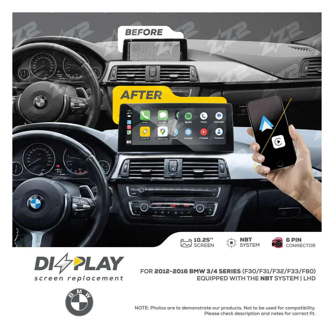 ZZ2 DIZZPLAY 10.25 BMW 3/4