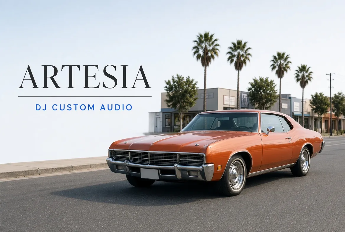 Artesia drive to DJ Custom Audio in South Gate