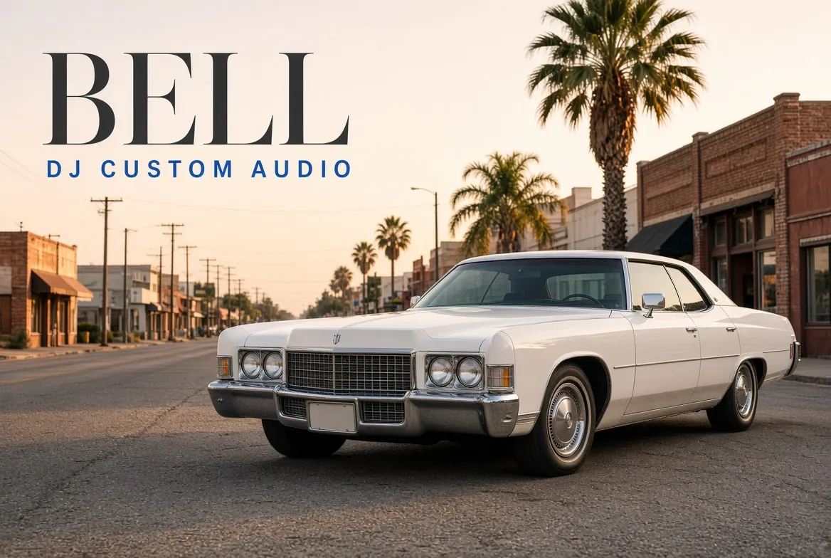 Bell drive to DJ Custom Audio in South Gate