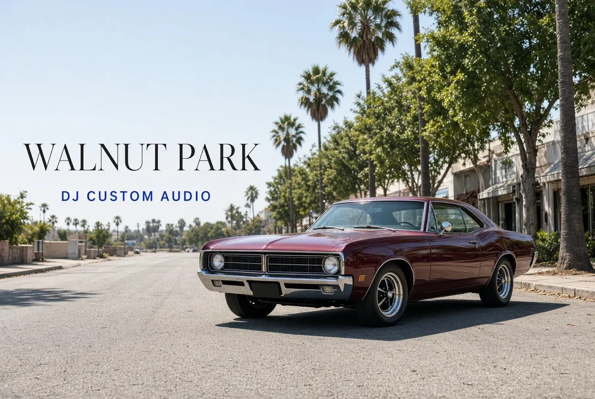 Walnut Park drive to DJ Custom Audio in South Gate