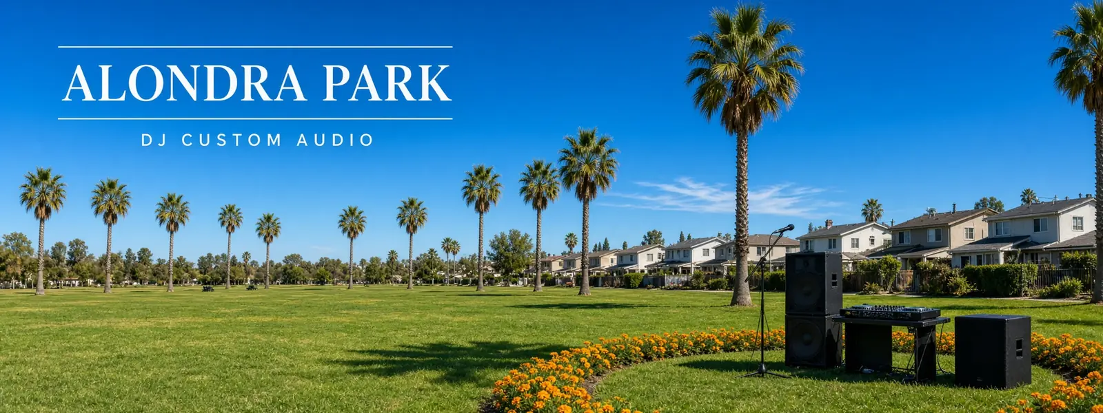 Alondra Park drive to DJ Custom Audio in South Gate
