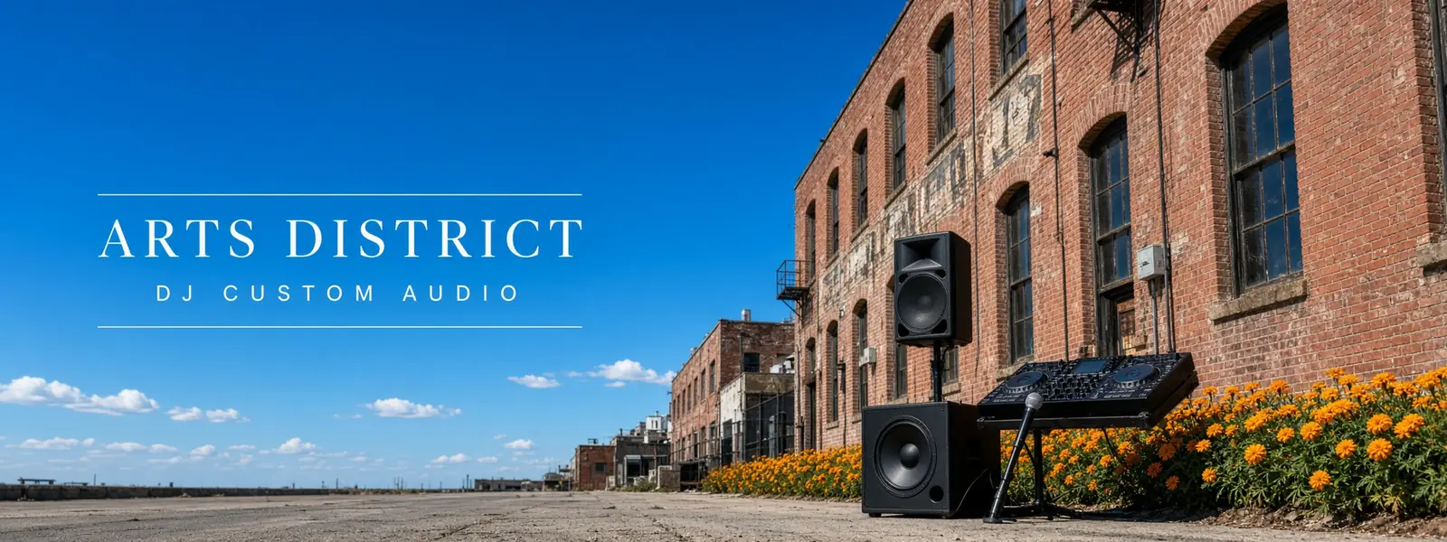 Arts District drive to DJ Custom Audio in South Gate