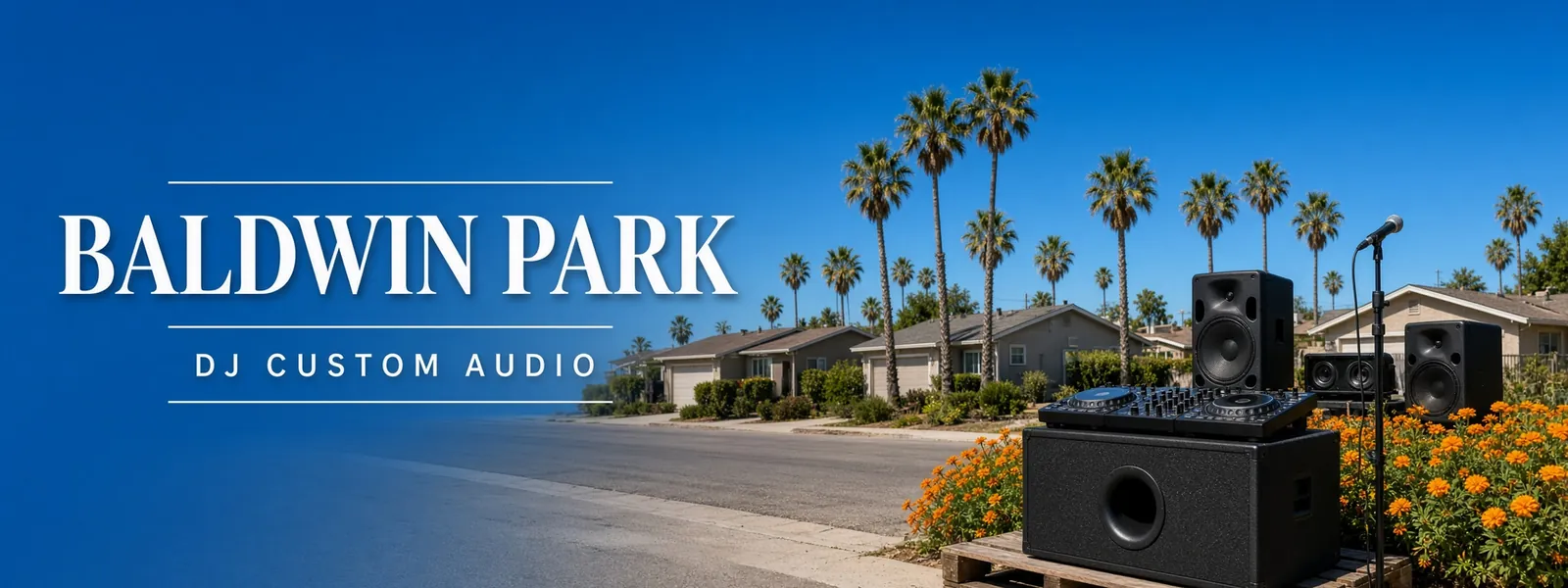 Baldwin Park drive to DJ Custom Audio in South Gate