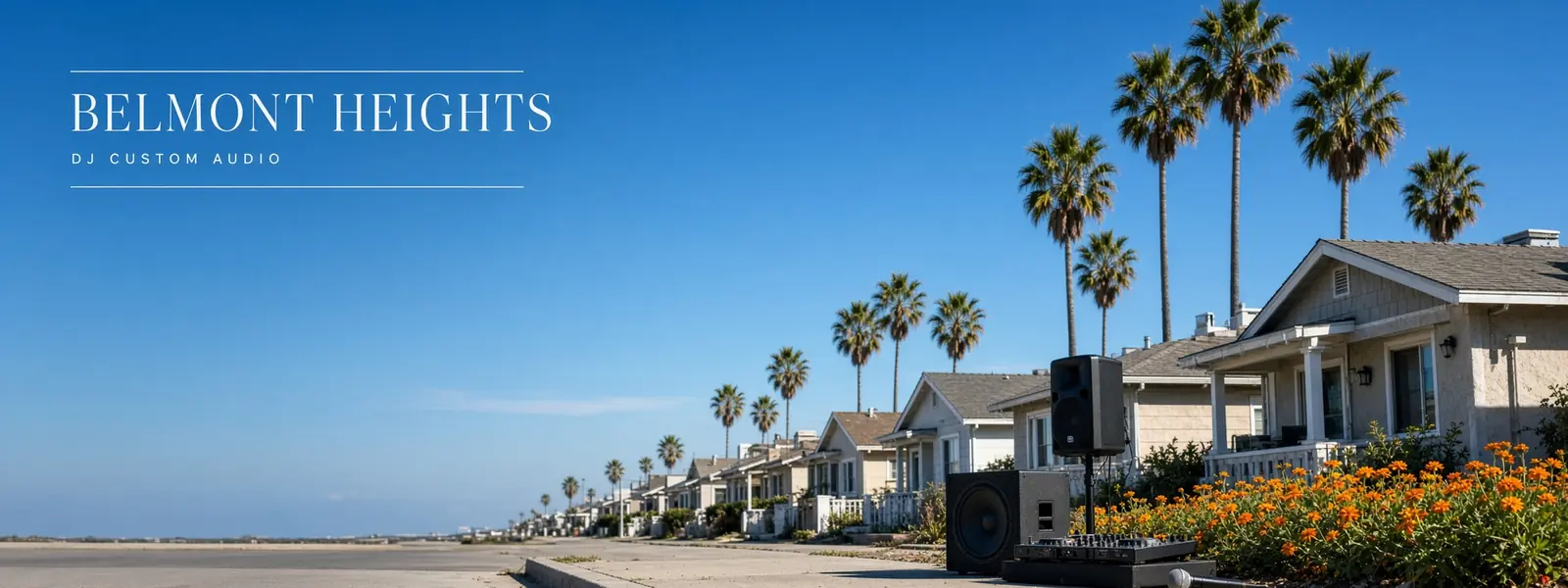 Belmont Heights drive to DJ Custom Audio in South Gate