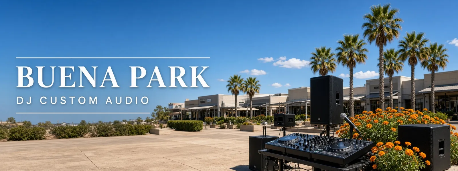 Buena Park drive to DJ Custom Audio in South Gate