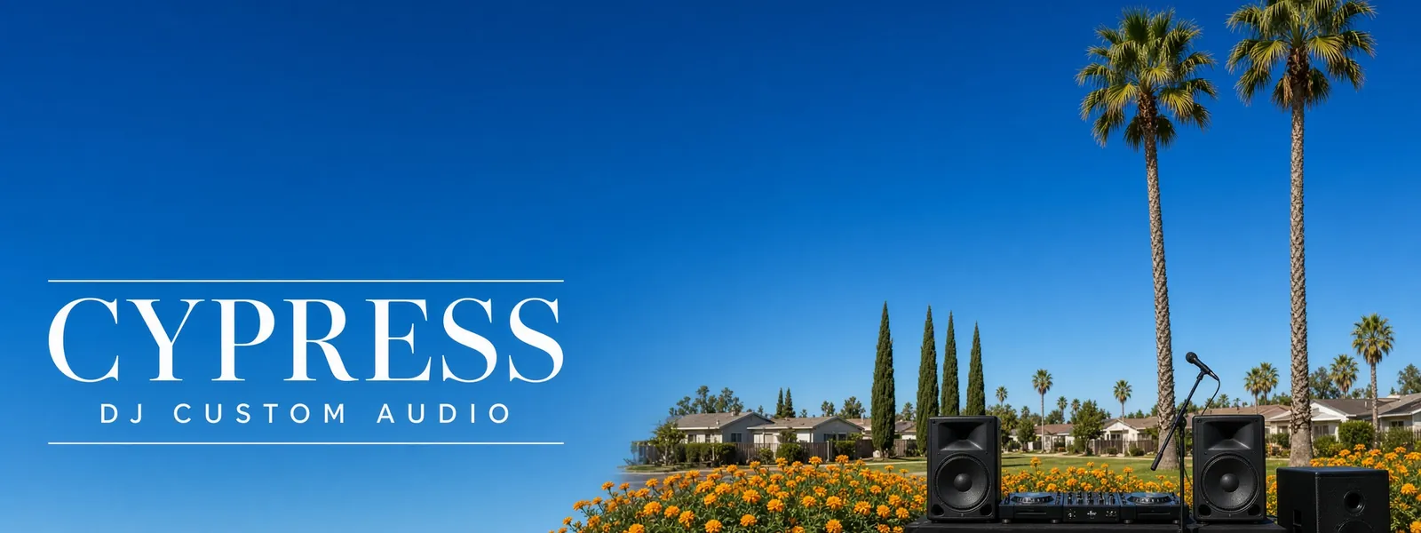 Cypress drive to DJ Custom Audio in South Gate