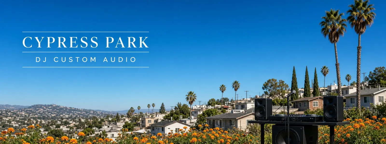 Cypress Park drive to DJ Custom Audio in South Gate