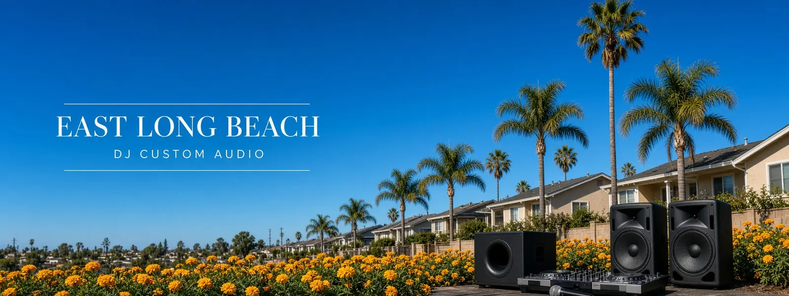 East Long Beach drive to DJ Custom Audio in South Gate