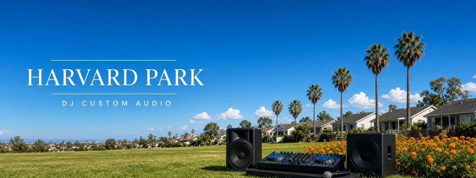 Harvard Park drive to DJ Custom Audio in South Gate