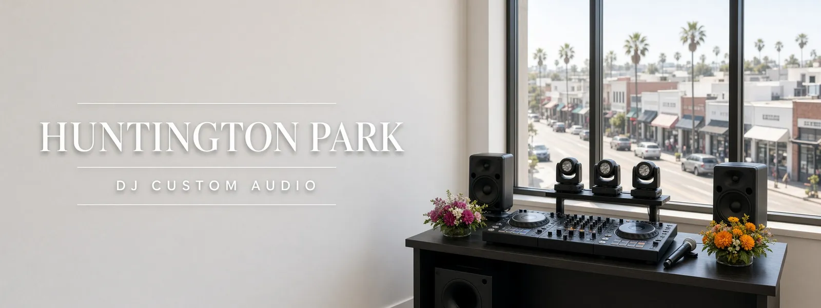 Huntington Park drive to DJ Custom Audio in South Gate