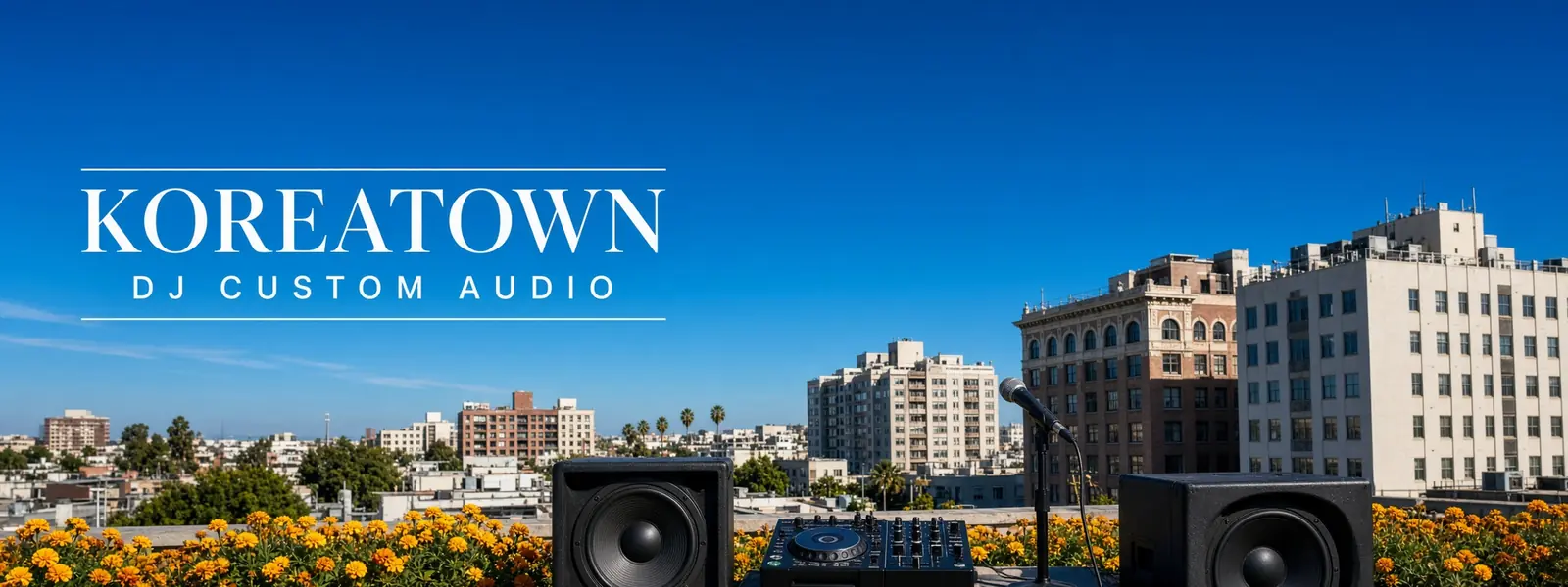 Koreatown drive to DJ Custom Audio in South Gate