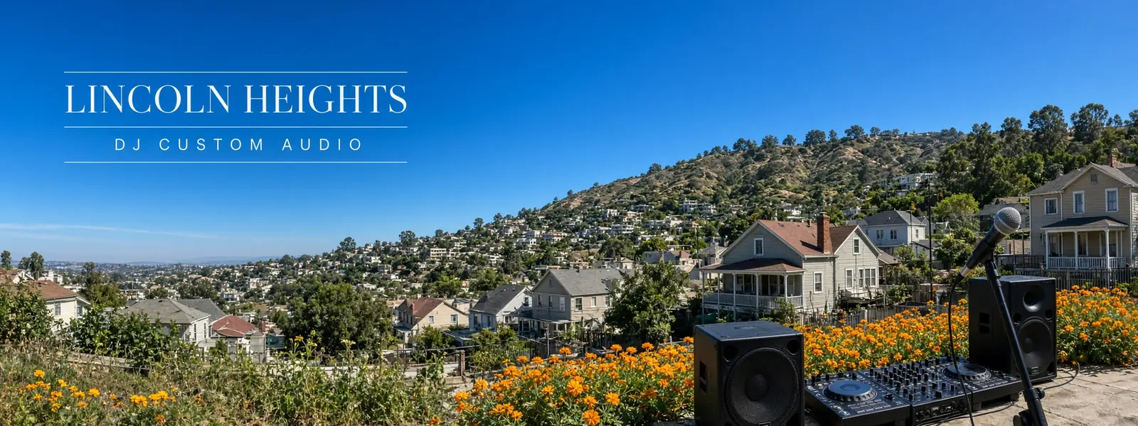 Lincoln Heights drive to DJ Custom Audio in South Gate