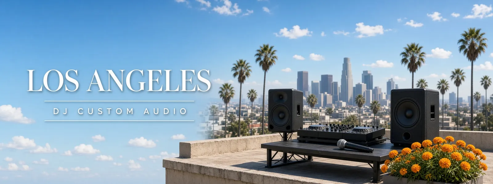 Los Angeles drive to DJ Custom Audio in South Gate