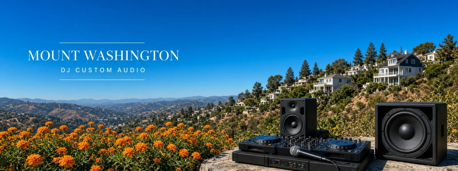 Mount Washington drive to DJ Custom Audio in South Gate