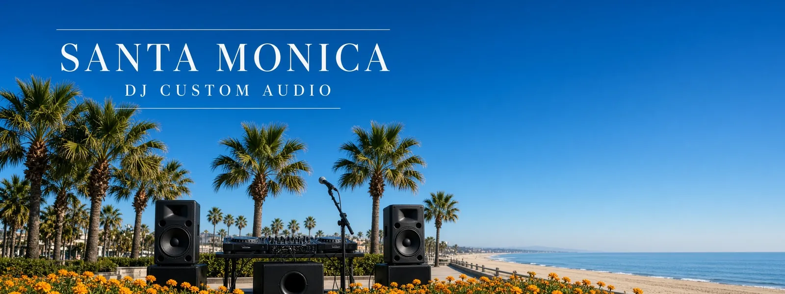 Santa Monica drive to DJ Custom Audio in South Gate