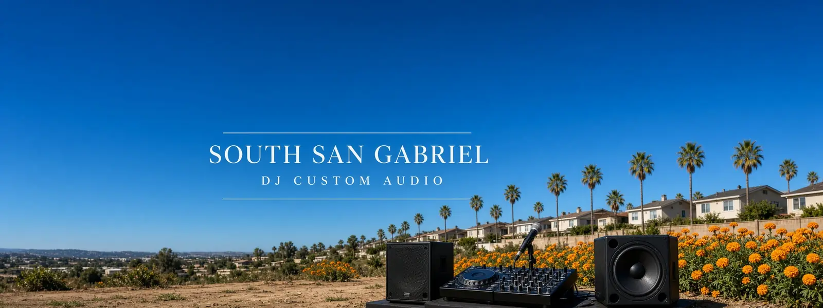 South San Gabriel drive to DJ Custom Audio in South Gate