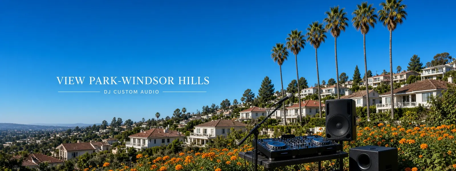 View Park-Windsor Hills drive to DJ Custom Audio in South Gate
