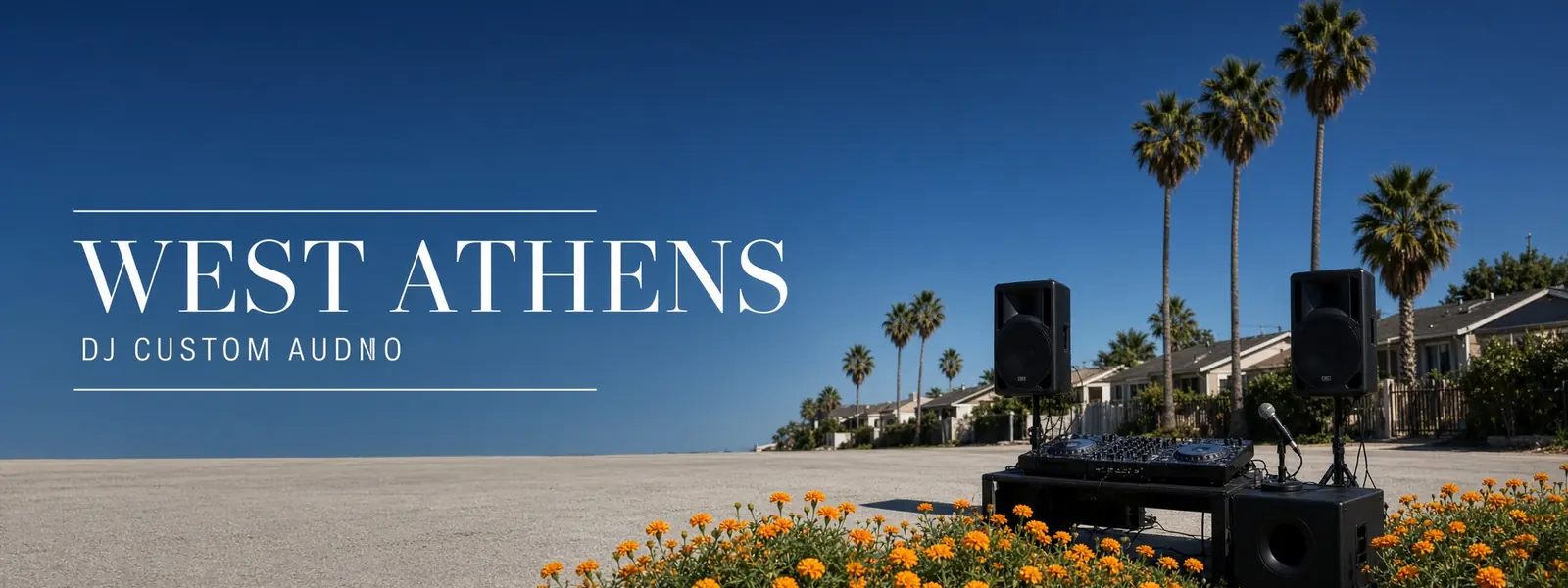 West Athens drive to DJ Custom Audio in South Gate