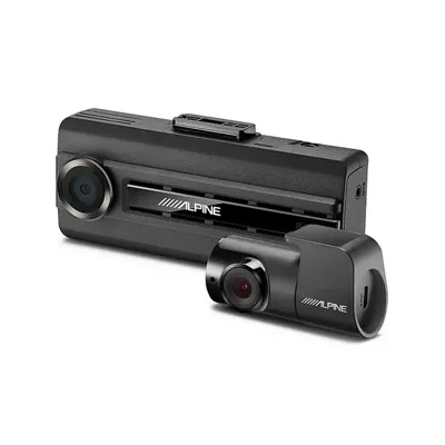 Alpine DVR-C310R Front and Rear Dash Cam