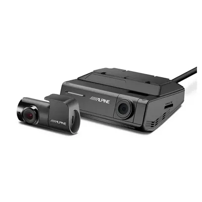 Alpine DVR-C320R Front and Rear Dash Cam