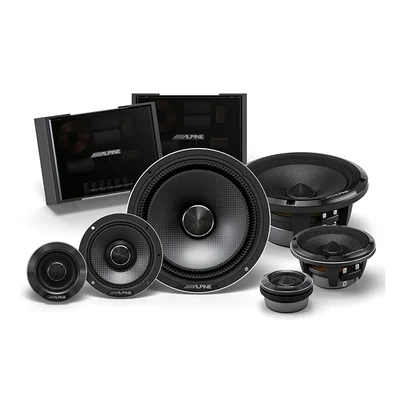 Alpine Status HDZ-653 Hi-Res 6.5-inch 3-Way Component Speakers