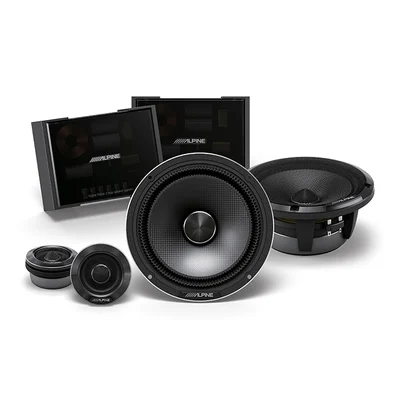 Alpine Status HDZ-65C Hi-Res 6.5-inch 2-Way Component Speakers