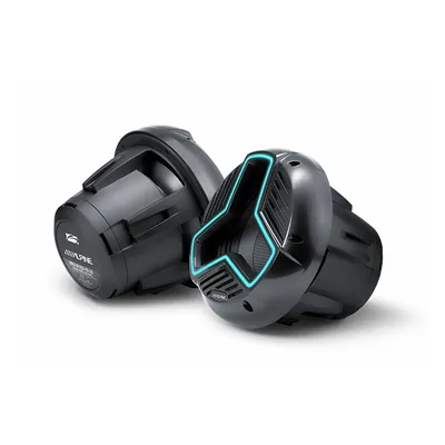 Alpine MRN-W10S4-IB-LB 10-inch Marine Subwoofer with RGB Lighting (Black)