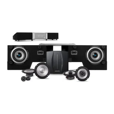 Alpine PSS-23FORD-F150 8-Speaker Sound System for 2015-25 Ford F-150 Crew Cab with base audio