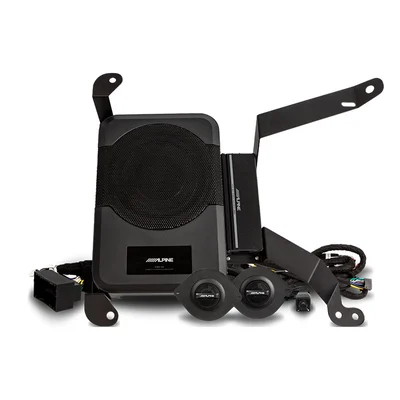 Alpine PSS-23WRA2 Powered Sound Upgrade for 2018-23 Jeep Wrangler JL and 2020-23 Gladiator