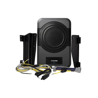 Alpine PWE-S8-WRA 8-inch Powered Subwoofer System for 2011-2018 Jeep Wrangler JKU