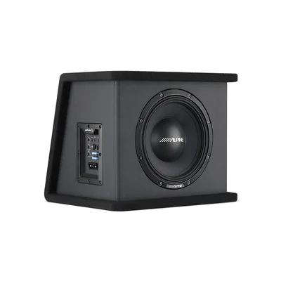 Alpine PWE-SB10 10-inch Powered Wedge Subwoofer Enclosure