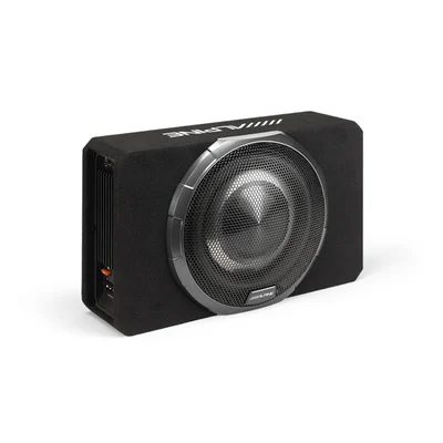 Alpine PWV-SB10 10-inch BassRev Powered Shallow Subwoofer Enclosure