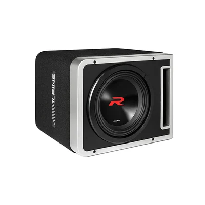 Caja Halo con subwoofer Alpine R2-SB10V R-Series de 10 pulgadas