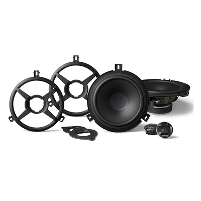Bocinas Alpine SPV-65X-WRA de 6.5 pulg. para intemperie para Jeep Wrangler JK 2007-2018