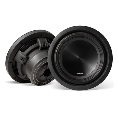 Subwoofer delgado Alpine SWT-10S2 de 10 pulgadas, 2 ohms