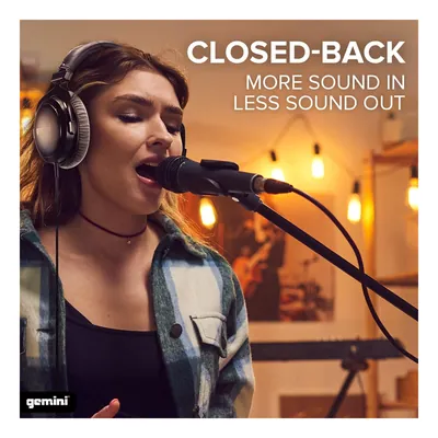 Gemini DJX-1000 Closed-Back Headphones