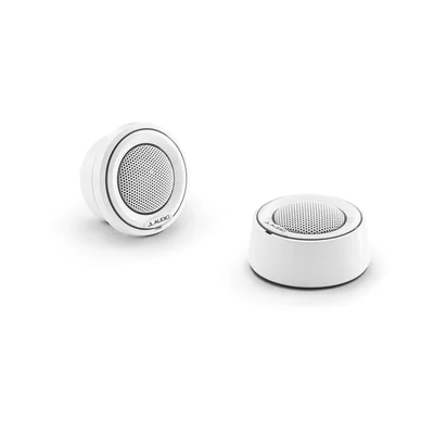 Tweeters marinos de componentes JL Audio M6-100CT-C/S-3Gw de 1 pulgada (blancos)