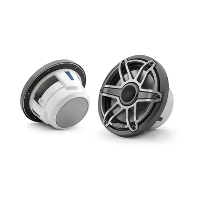 JL Audio M6-770X-S-GmTi 7.7-inch Marine Coaxial Speakers