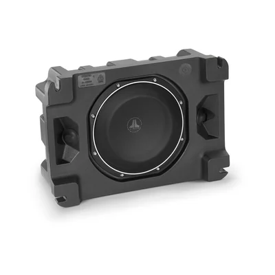 Caja sellada StowAway JL Audio PES110-TW1-2 con sub de 10 pulgadas