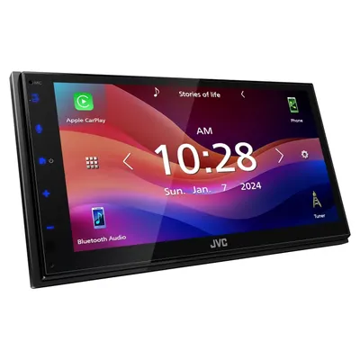 JVC KW-M695BW 6.8-inch Wireless CarPlay Receiver