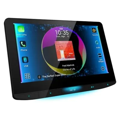 JVC KW-Z1001W 10.1-inch Floating Screen Receiver