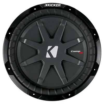 Subwoofer delgado Kicker CompRT 43CWRT121 de 12 pulgadas