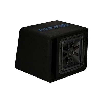 Kicker 44VL7S122 Single 12-inch L7S Loaded Enclosure