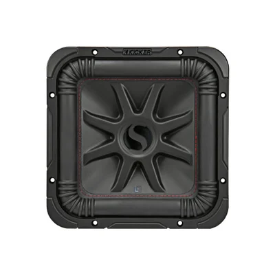 Kicker Solo-Baric L7R 45L7R104 10-inch 4-Ohm Square Subwoofer