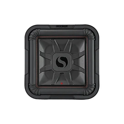 Kicker Solo-Baric L7T 46L7T124 12-inch 4-Ohm Thin Square Subwoofer
