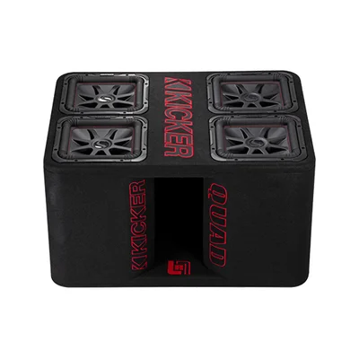 Kicker 47QL7R122 Quad 12-inch L7R Loaded Enclosure
