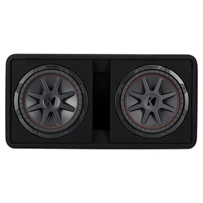 Kicker 48DCVR122 Dual 12-inch CompVR Loaded Enclosure
